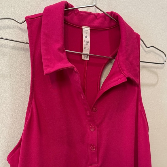 Alo Pink Sleeveless Dress Size L Like New, Never Worn! - Picture 5 of 7